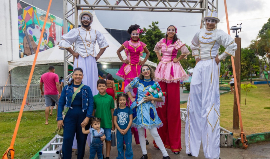 5ª edição do Domingo no Bosque reúne famílias em manhã de lazer, cultura e diversão em Parnamirim